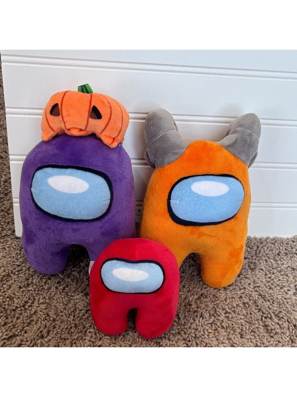 Colorful Plush Crewmate Set